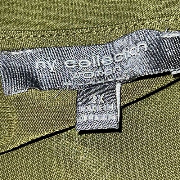 Ny Collection olive green romper! New - Picture 9 of 11